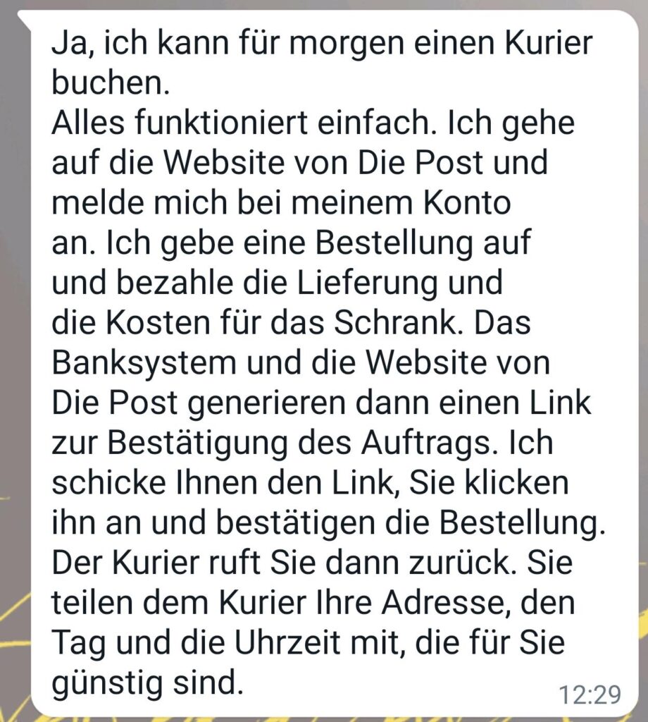 Kreditkarten Betrug Schweiz Kurier