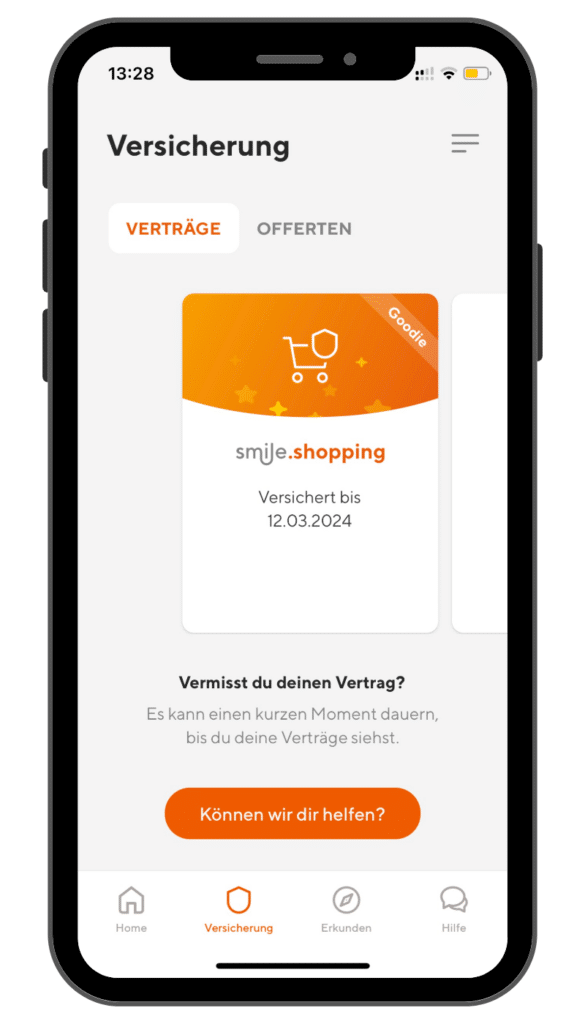 smile Versicherung smile shoping