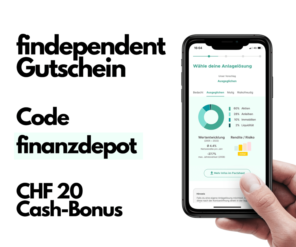findependent Gutschein Einladungscode Gutscheincode Code
