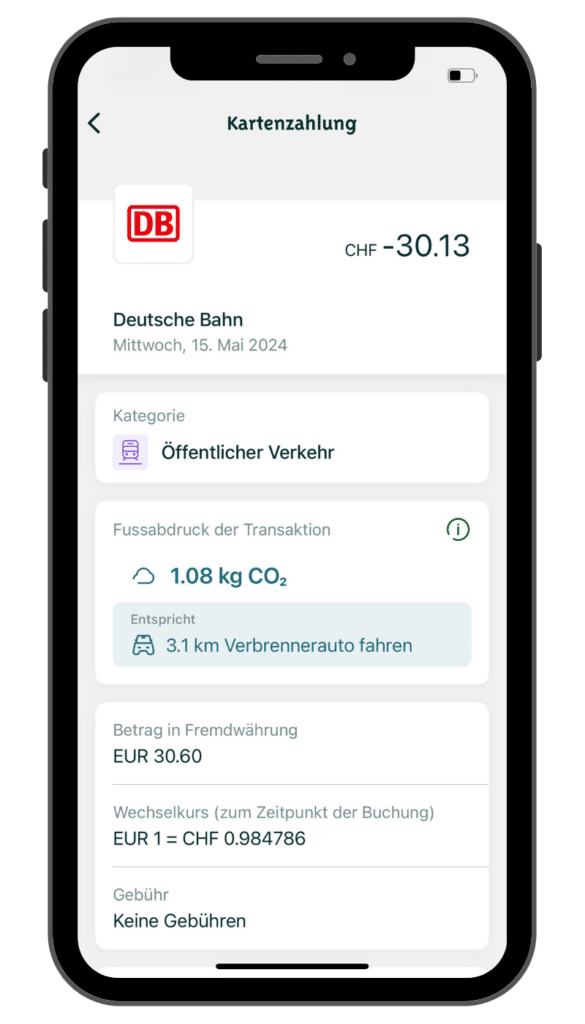 radicant CO2-Fussabdruck-Tracker