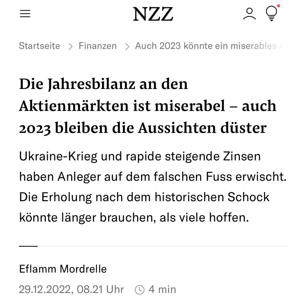 Aktienmärkte 2023