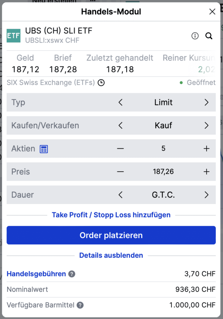 Saxo Bank ETF kaufen