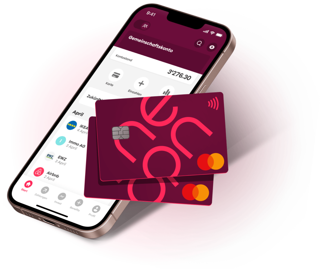 neon duo Gemeinschaftskonto für Paare Partnerkonto
